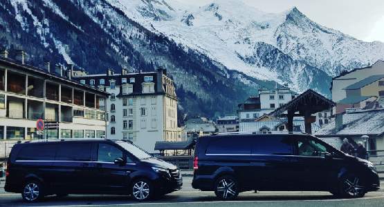 Service de navette hivernale VTC entre l'Aéroport de Genève et les stations de ski des Alpes françaises et Savoie